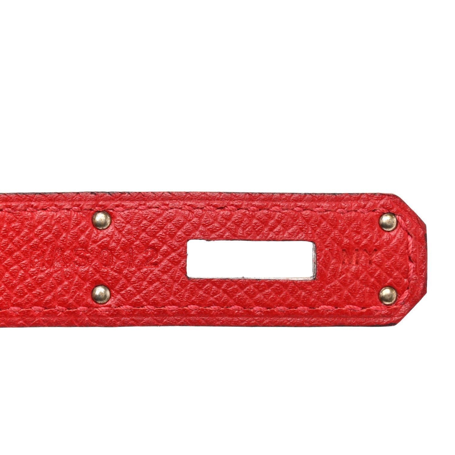 Epsom Birkin 30 Rouge Casaque