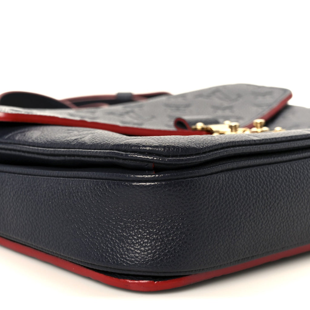 Empreinte Pochette Metis Marine Rouge