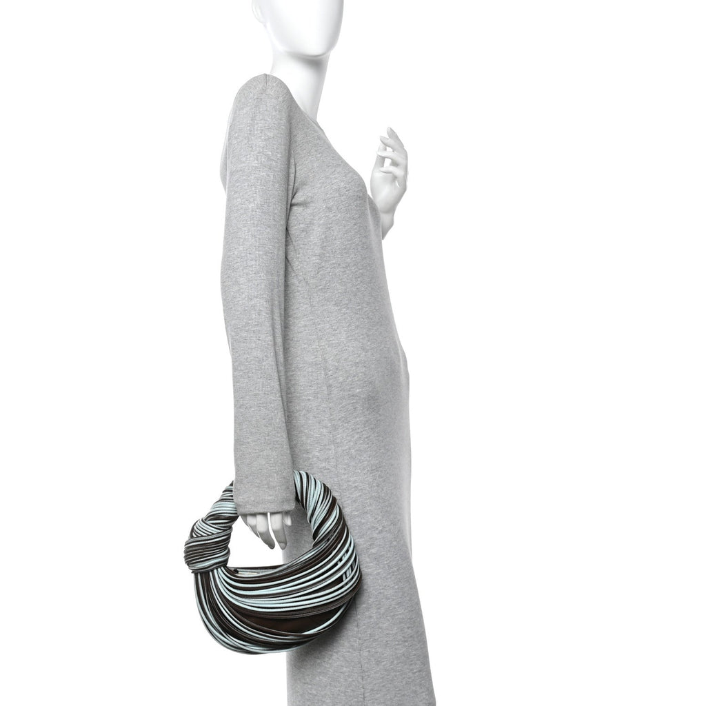 Tubular Lambskin Mini Jodie Pale Blue Fondant