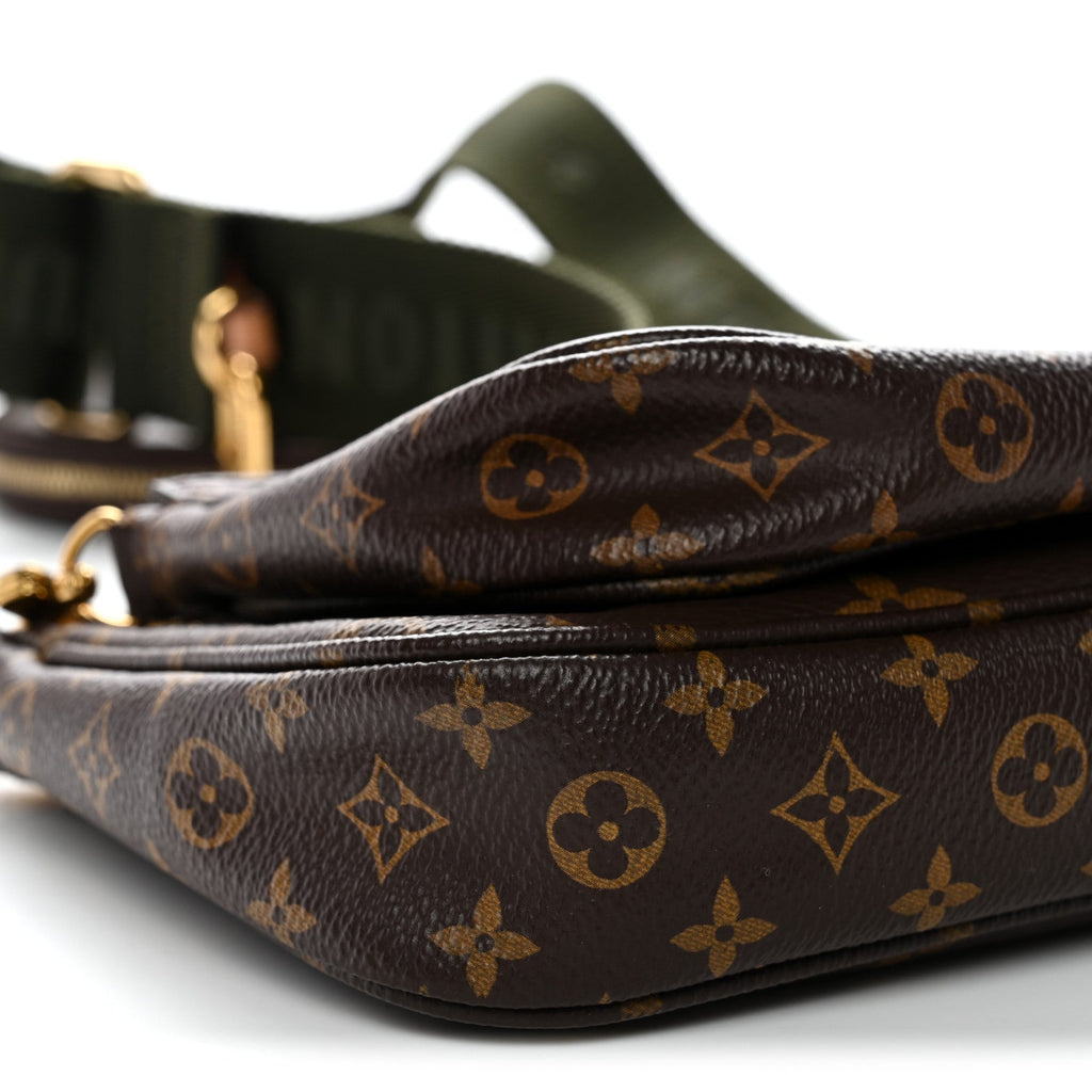 Monogram Multi Pochette Accessories Kaki