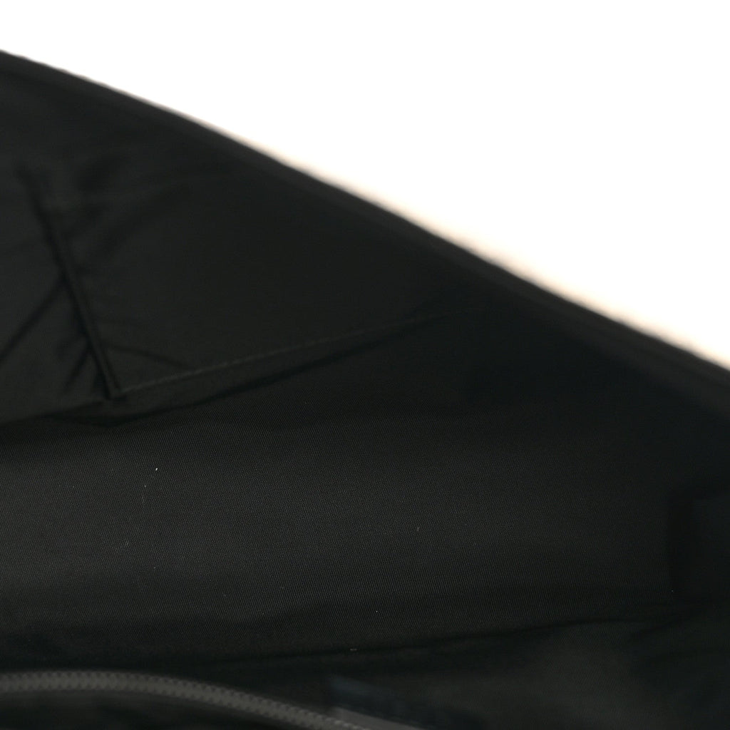 GG Supreme Monogram Web Flap Messenger Bag Black