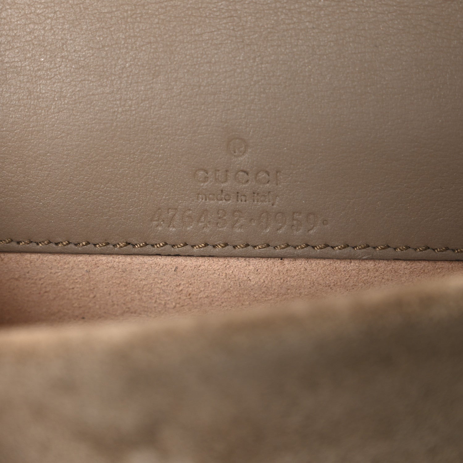 GG Supreme Monogram Super Mini Dionysus Shoulder Bag Taupe