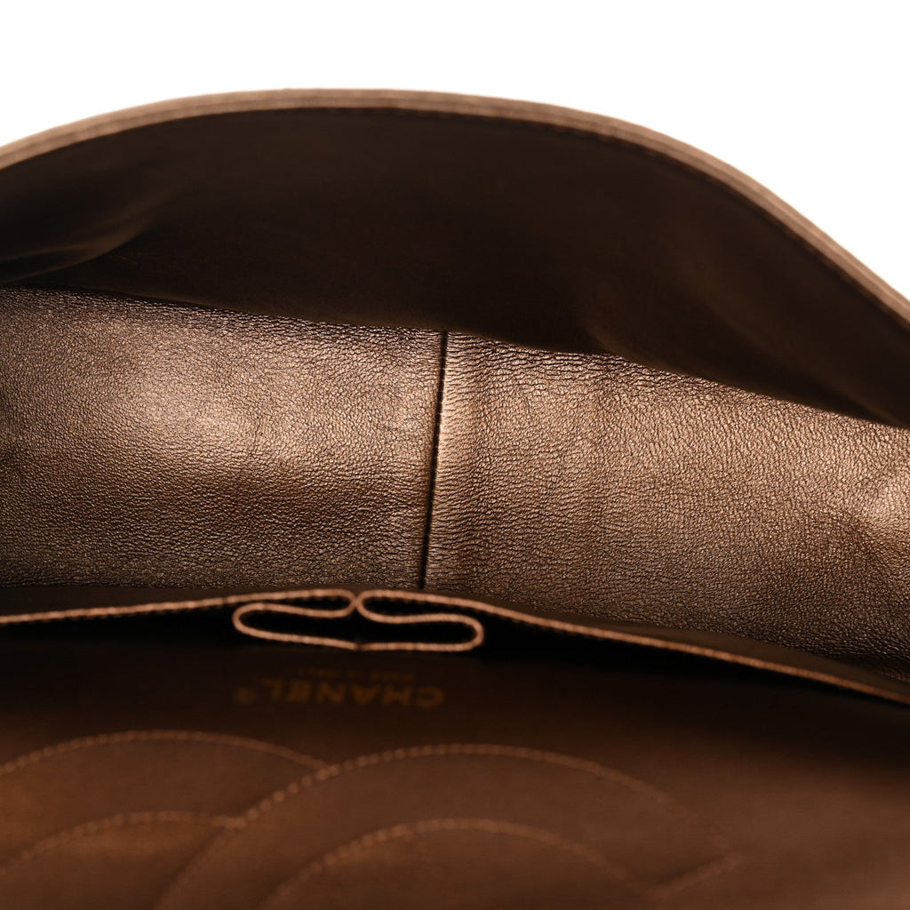 Metallic Aged Calfskin Quilted 2.55 Reissue 226 Flap Bronze