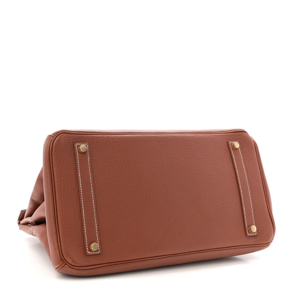 Taurillon Clemence BIRKIN 35 Gold