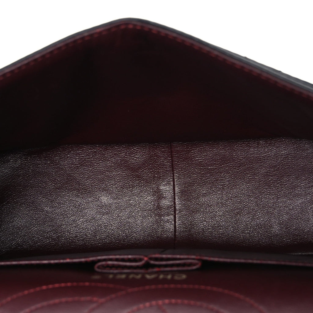 Aged Calfskin Quilted 2.55 Reissue 226 Flap Black