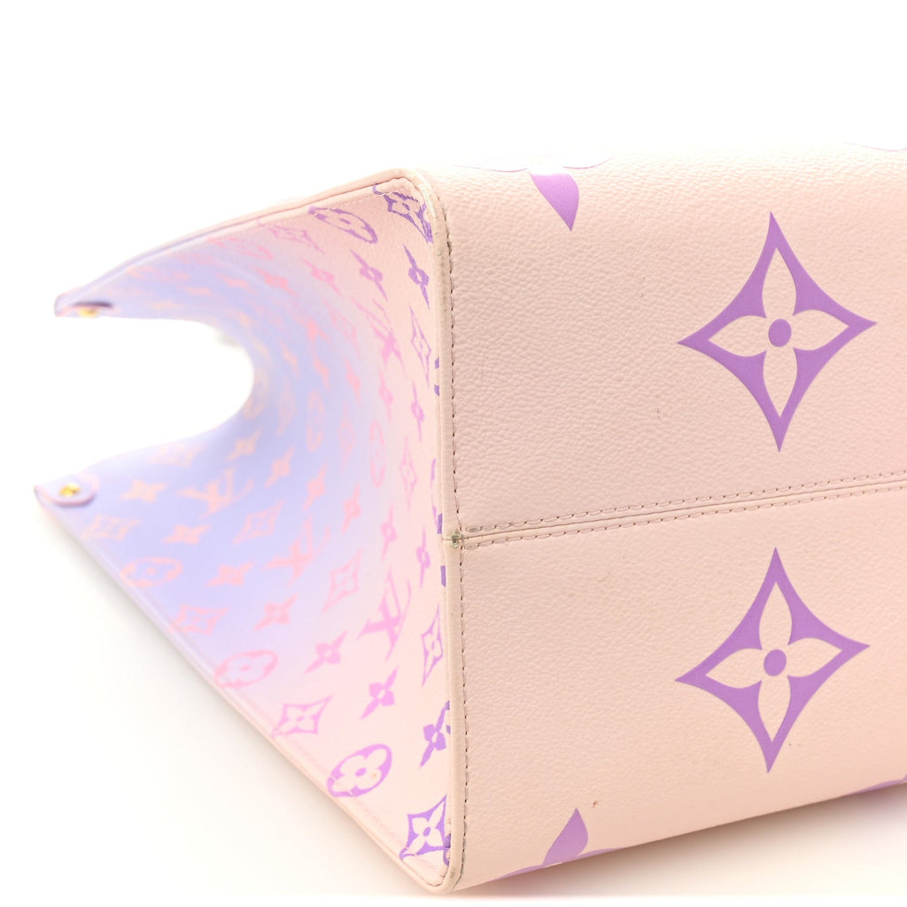 Monogram Giant Spring In The City Onthego GM Sunrise Pastel