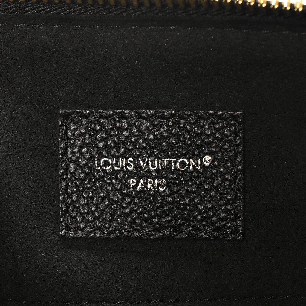 Empreinte Monogram Giant Speedy Bandouliere 25 Black