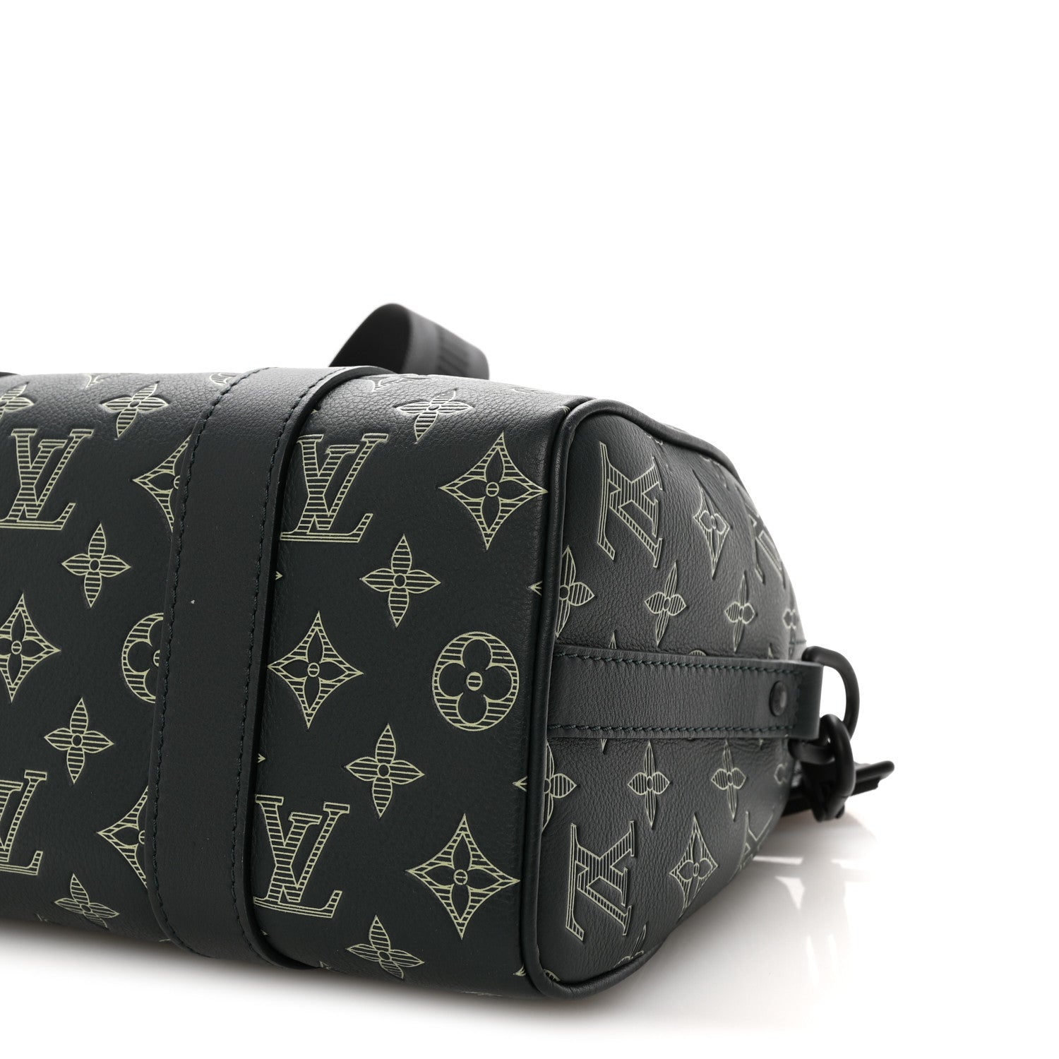 Monogram Shadow City Keepall Forest Green