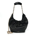 Nappa Small Squeeze Bag Black