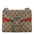 GG Supreme Monogram Mini Dionysus Shoulder Bag Hibiscus Red
