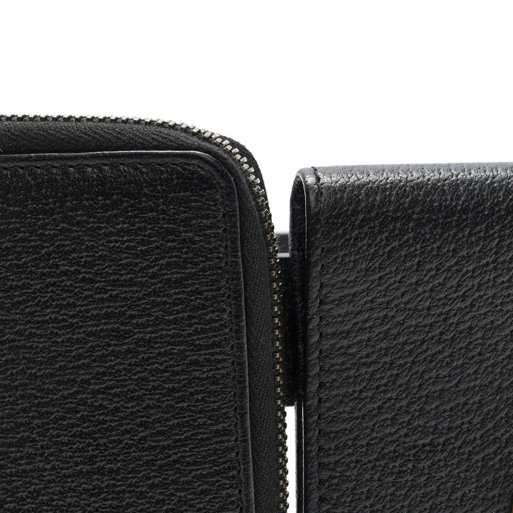 Calfskin GG Marmont Double Belt Bag 70 28 Black