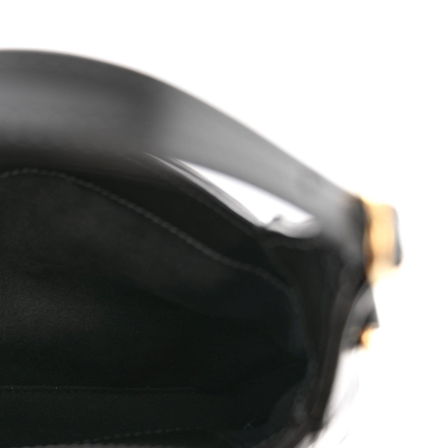 New Canvas Charisma Calfskin Crystal GG Monogram Mini Jackie 1961 Hobo Black