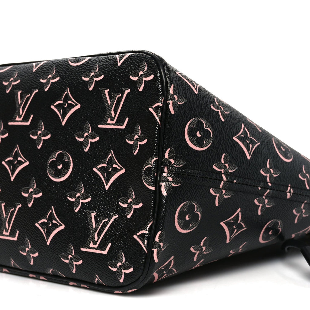 Monogram Fall For You Neverfull MM Black