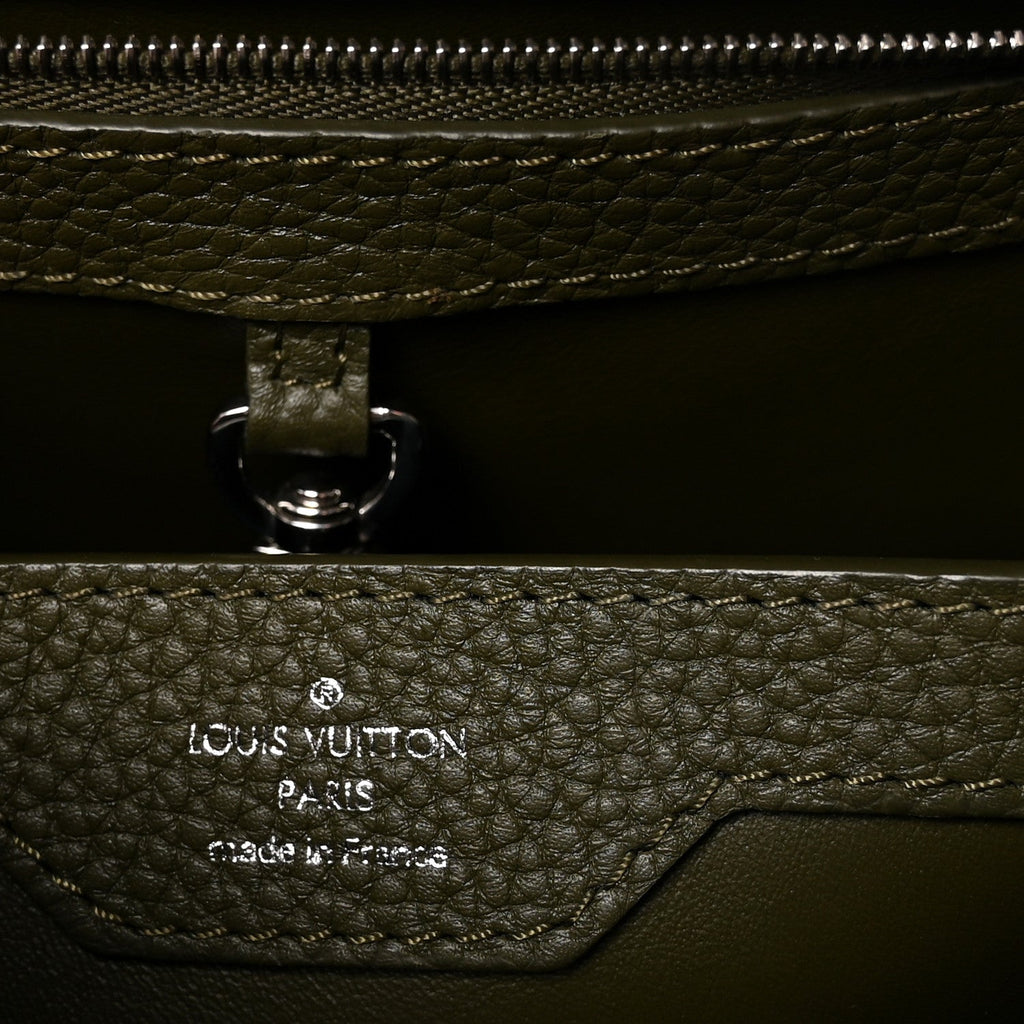 Taurillon Capucines BB Khaki