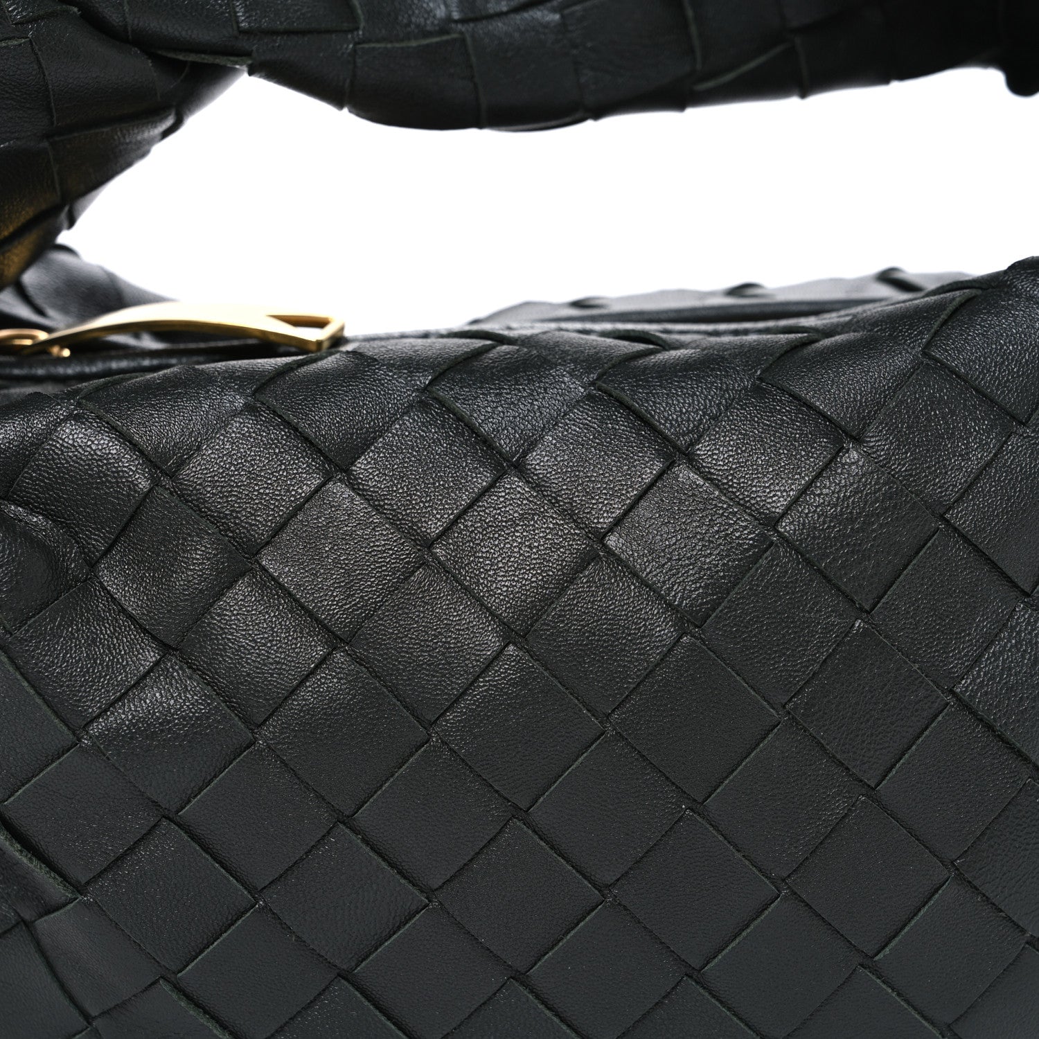 Nappa Intrecciato Mini Jodie Dark Moss