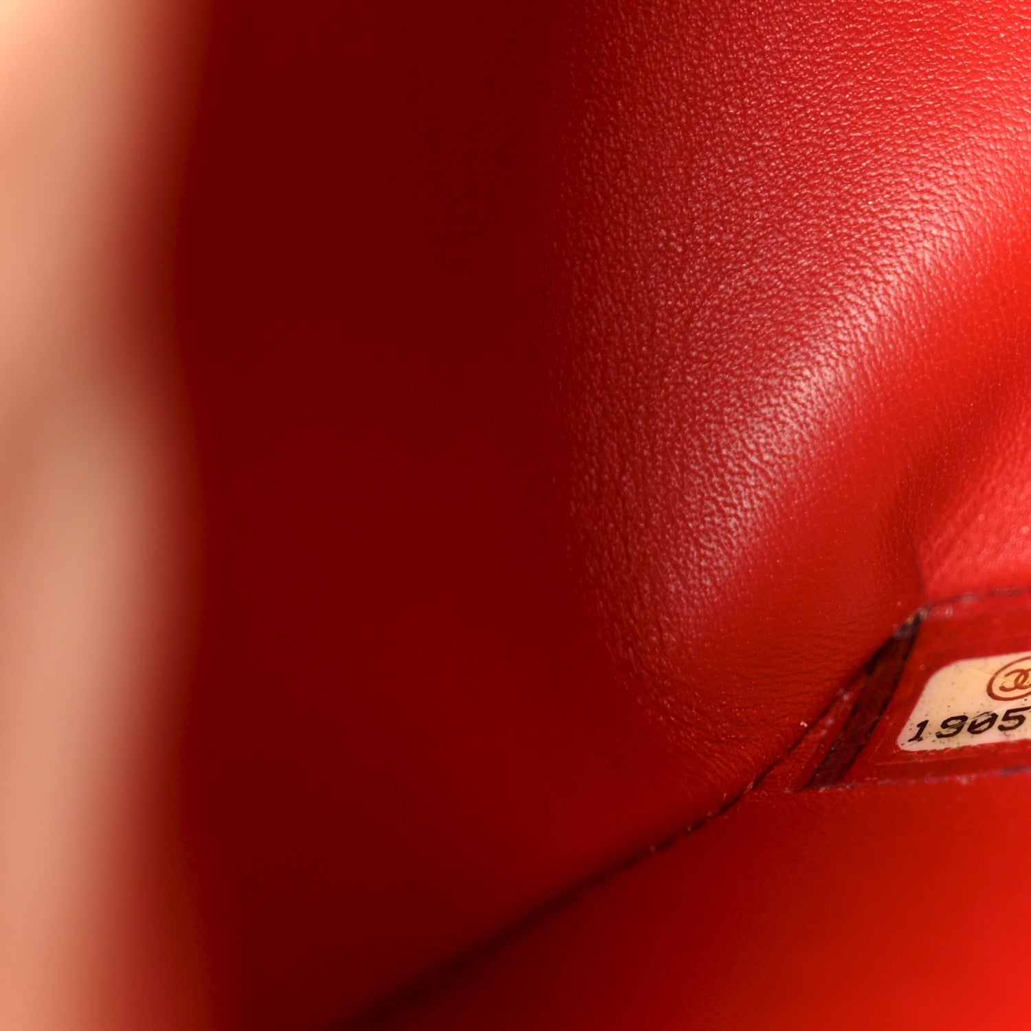Snakeskin Medium Boy Flap Red