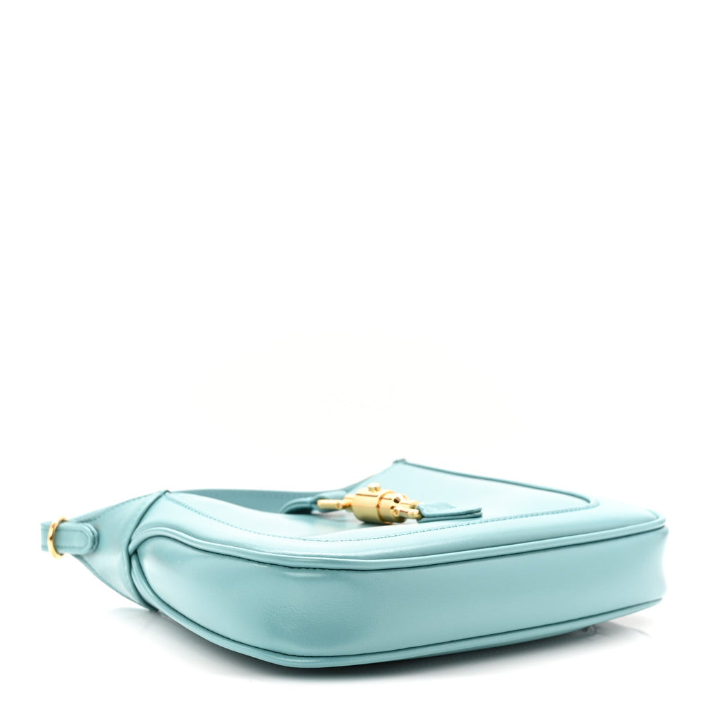 Boarded Dyana Lux Calfskin Mini Jackie 1961 Hobo Dusty Azure