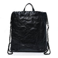 Shiny Calfskin Quilted Chanel 22 Backpack So Black