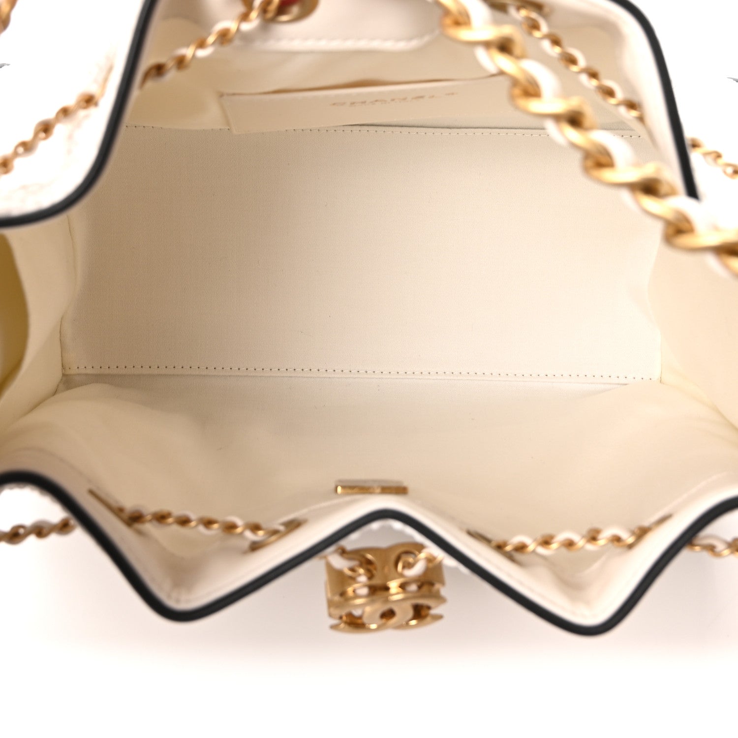 Braided Raffia Calfskin Quilted Small Chanel 25 Handbag White Black