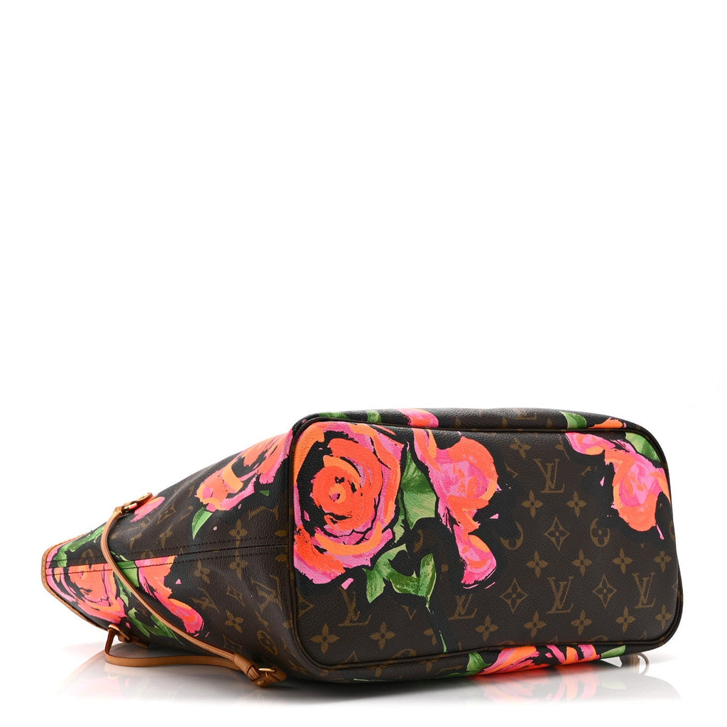 Monogram Roses Neverfull MM