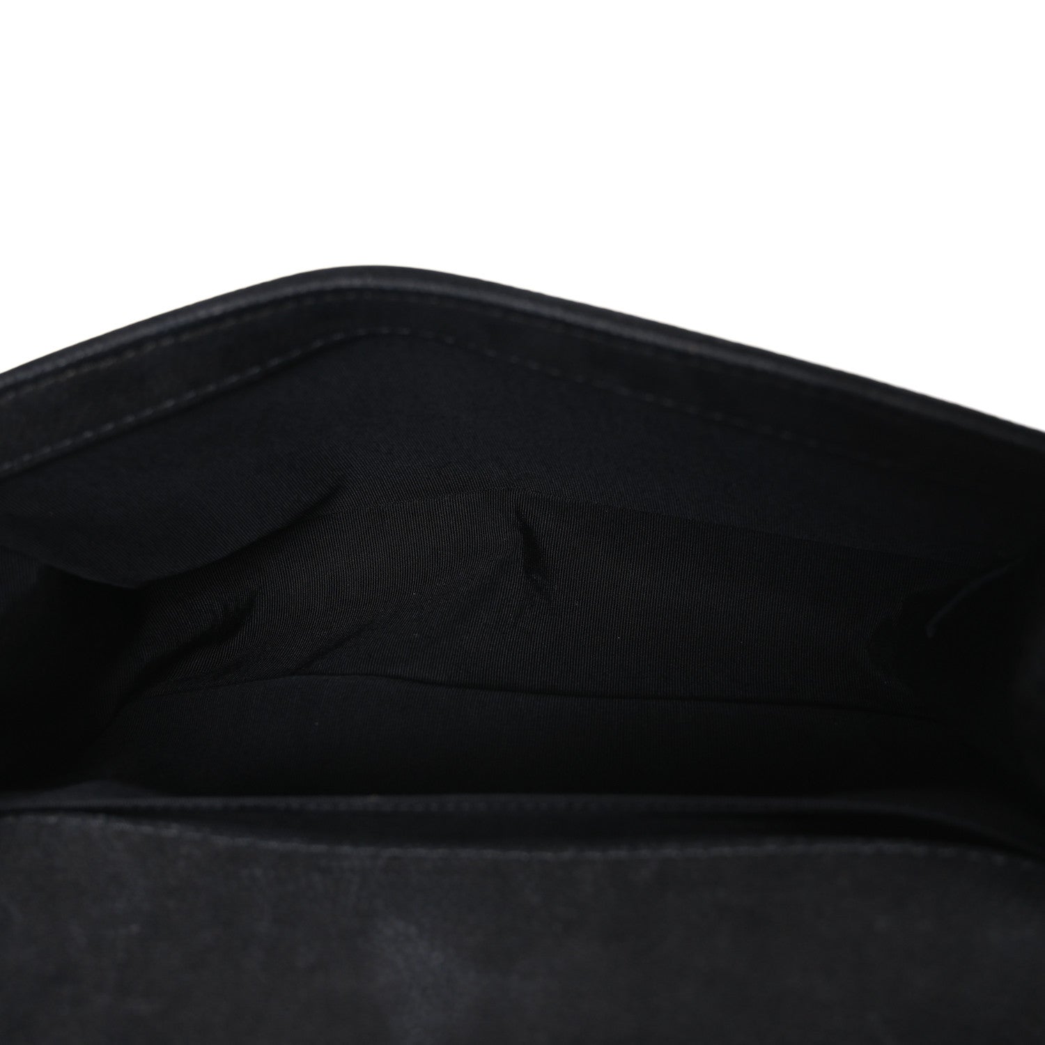 Bullskin Suede Caviar Quilted Medium Boy Flap Black