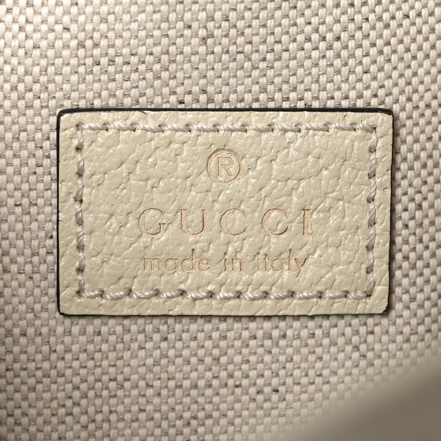 GG Supreme Monogram Web Small Ophidia Belt Bag 85 34 Beige Ebony White