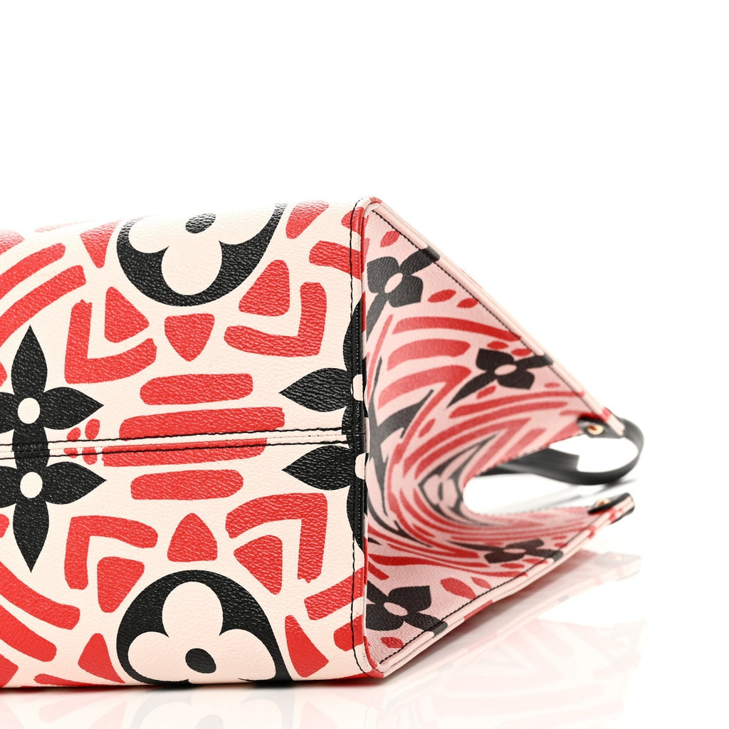 Monogram Giant Crafty Onthego GM Creme Rouge Black