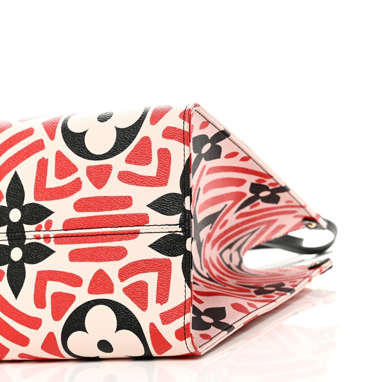 Monogram Giant Crafty Onthego GM Creme Rouge Black
