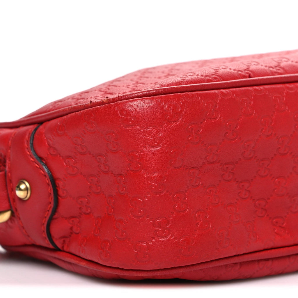 Microguccissima Sunshine Disco Crossbody Bag Red