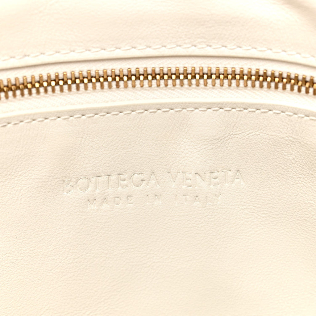 Nappa Intrecciato Small Jodie Hobo White