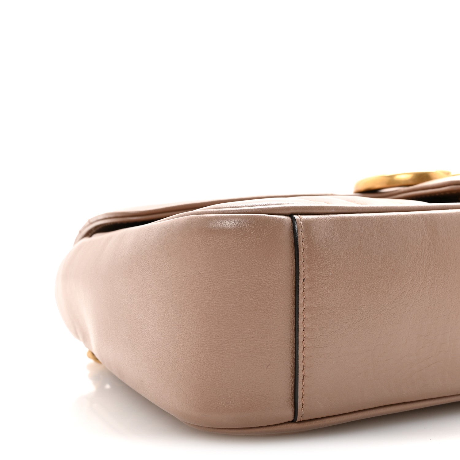 Calfskin Matelasse Small GG Marmont Shoulder Bag Porcelain Rose