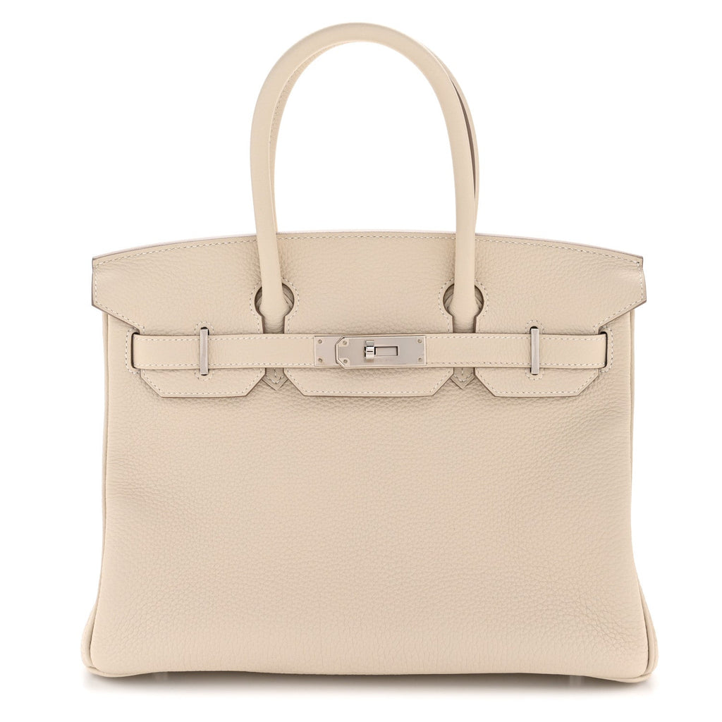 Taurillon Clemence Birkin 30 Craie