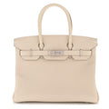 Taurillon Clemence Birkin 30 Craie