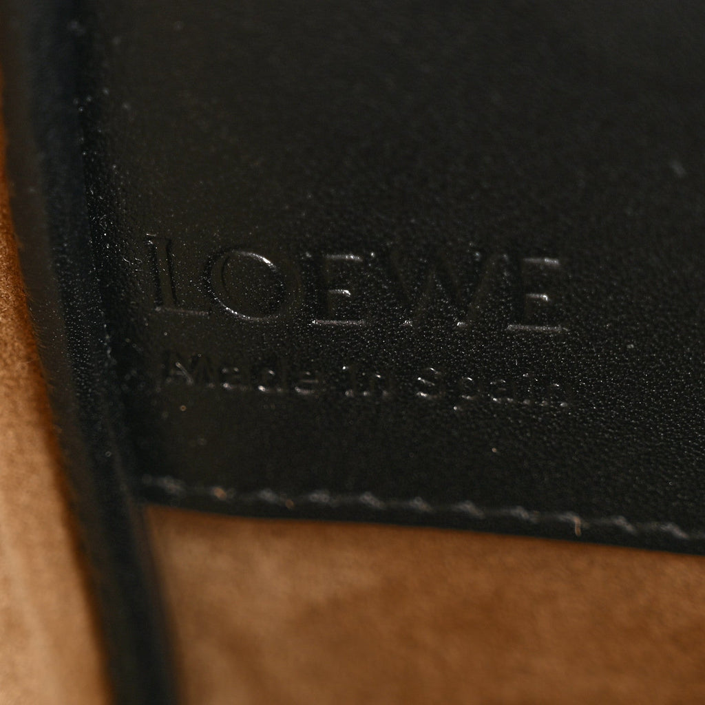 Calfskin Hammock Slice Bag Black