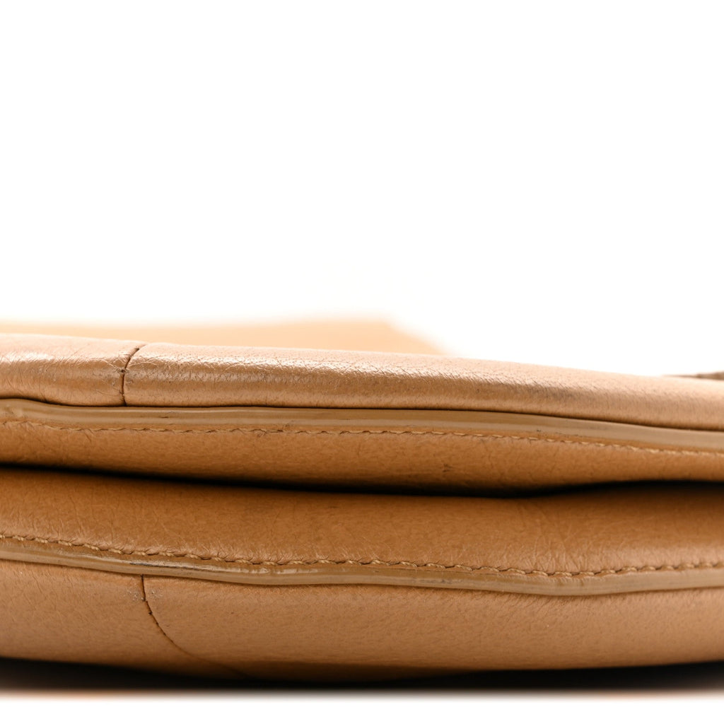 Deerskin Fan Bag 12 Tan