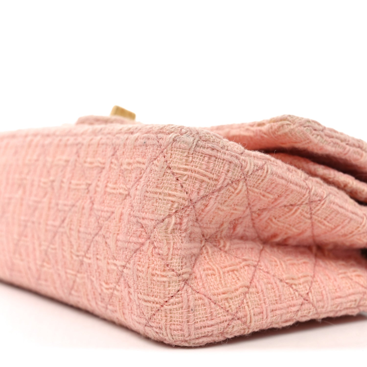 Wool Tweed Quilted 2.55 Reissue 225 Flap Light Pink