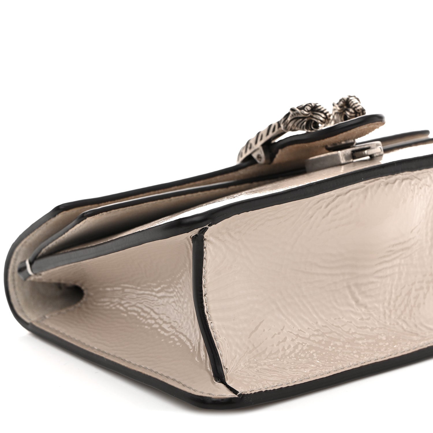 Crinkled Patent Mini Dionysus Shoulder Bag Sphinx