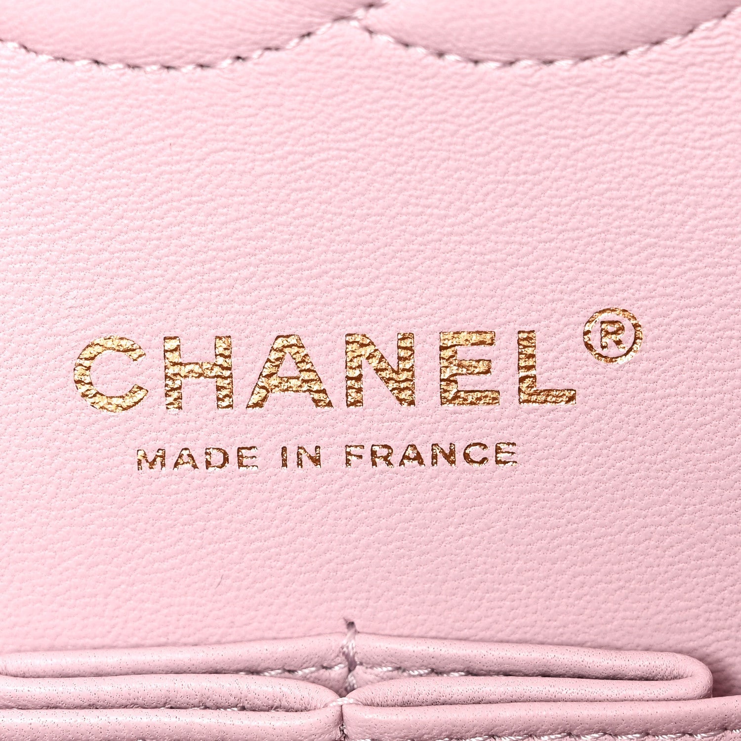Caviar Quilted Medium Double Flap Light Pink