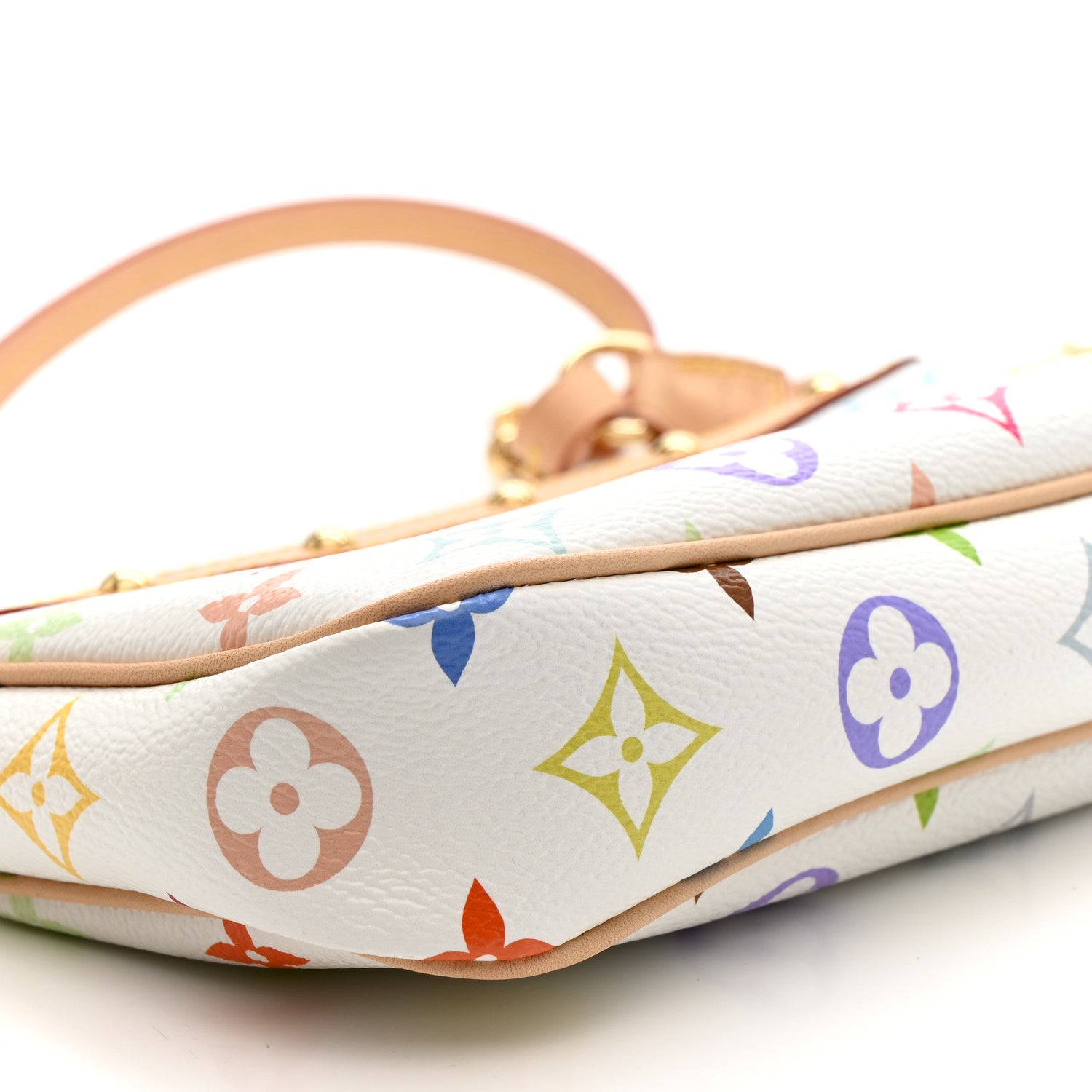 LV X TM Monogram Multicolor Pochette Accessories White