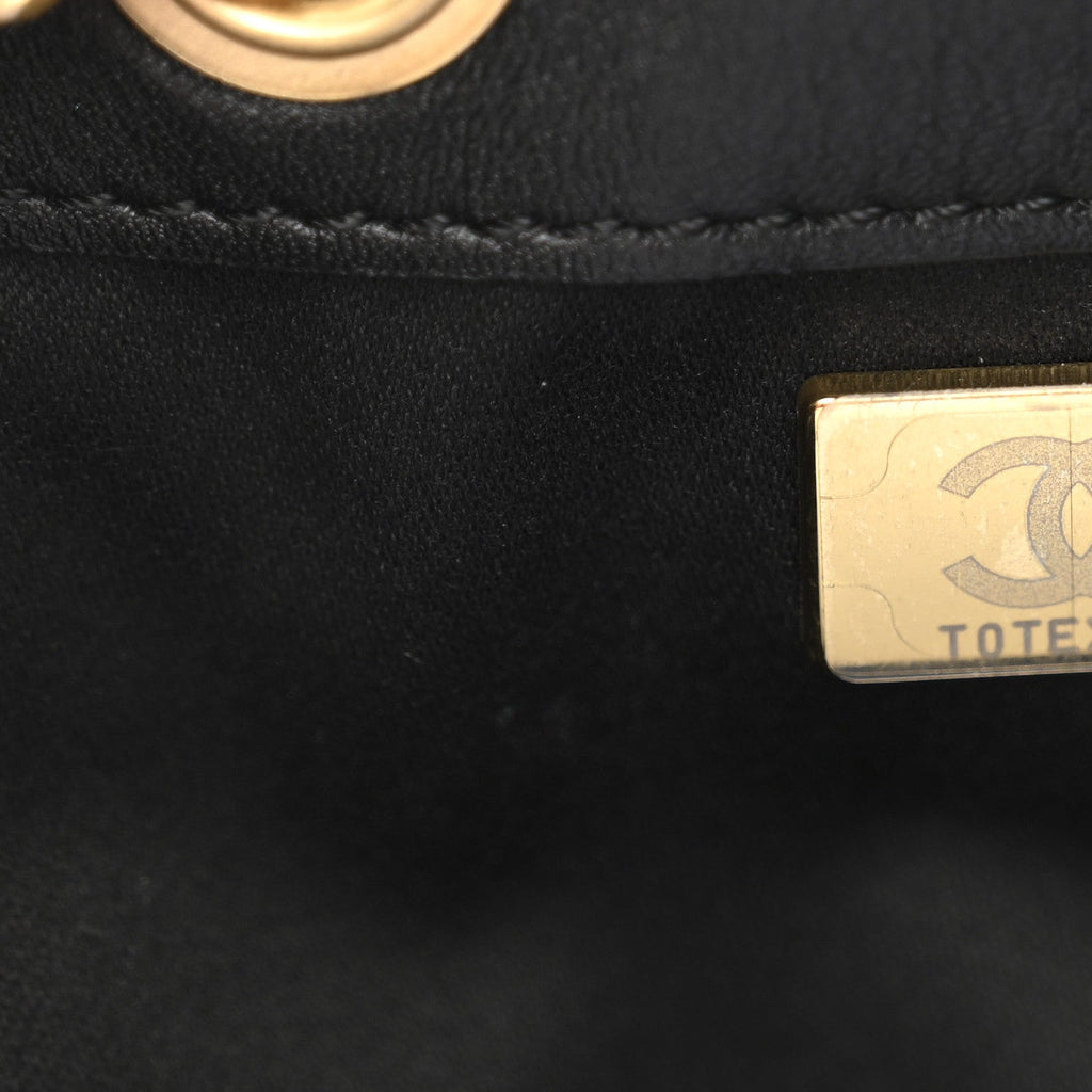 Suede Quilted Small Chanel 25 Handbag Black