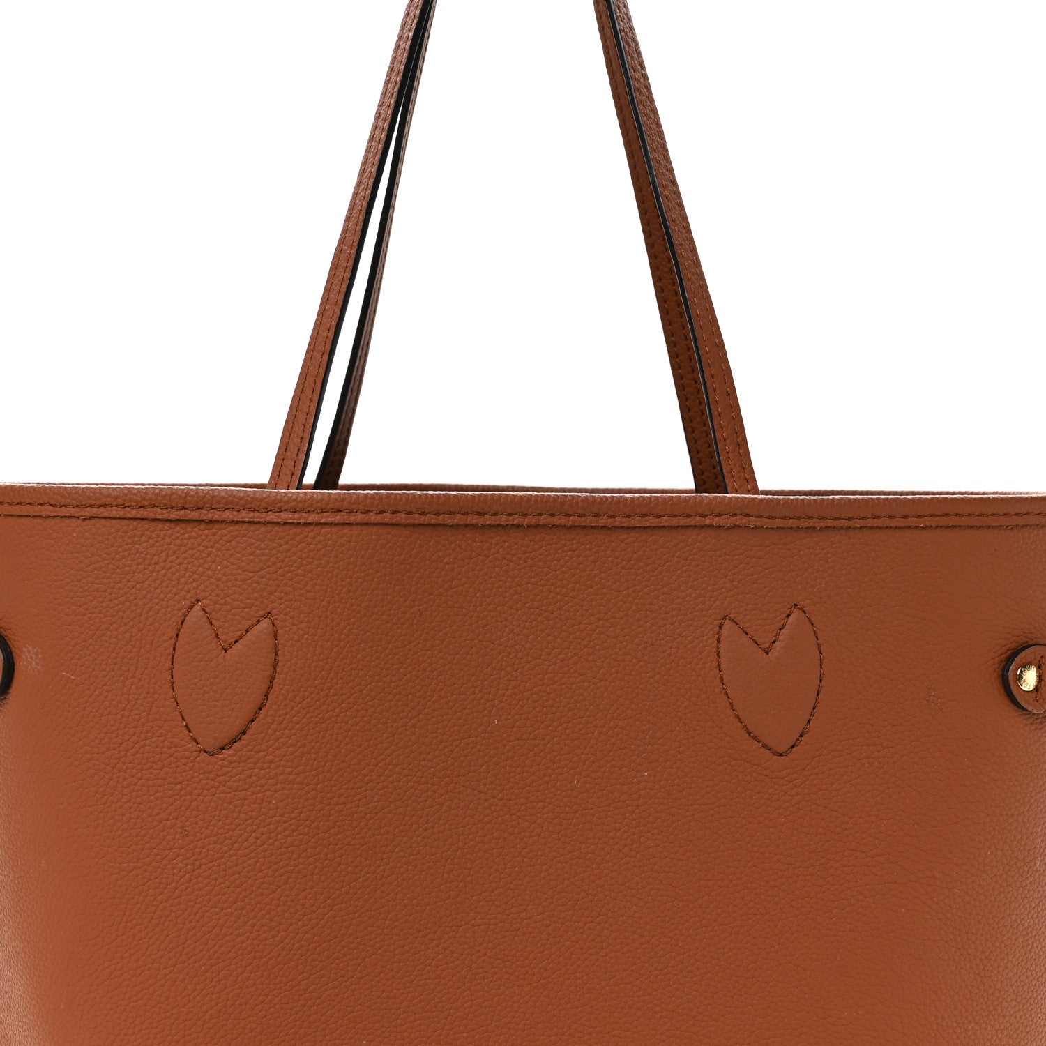 Monogram Calfskin Neo Neverfull Inside Out MM Tan
