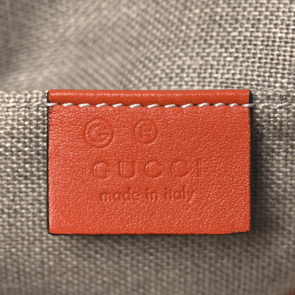 Microguccissima Mini Dome Bag Sun Orange