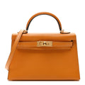 Chevre Chamkila Mini Kelly Sellier 20 Jaune D'or