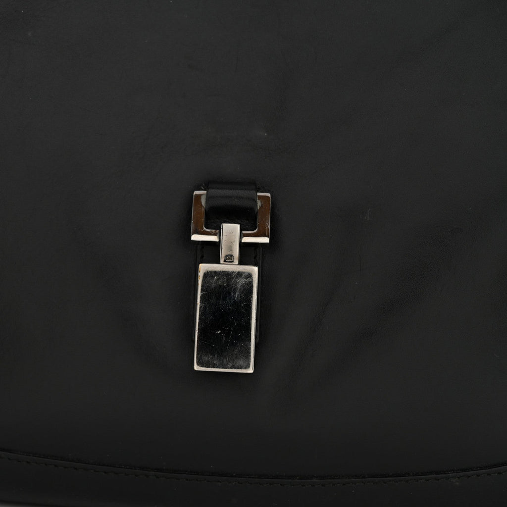 Calfskin Small Jackie O Hobo Black