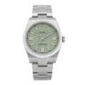 Stainless Steel 41mm Oyster Perpetual Watch Pistachio 134300