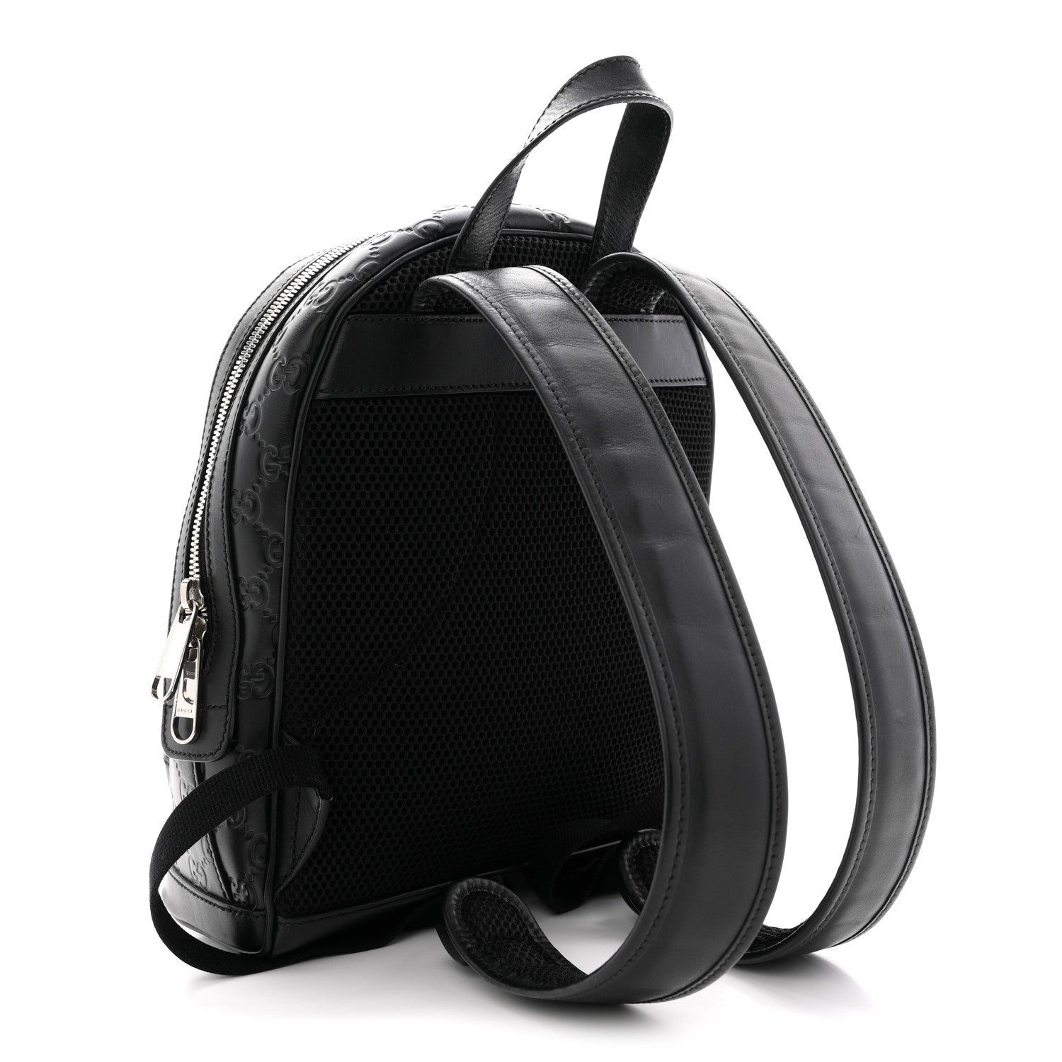 Guccissima Signature Small Day Backpack Black