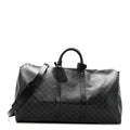 Damier Graphite Keepall Bandouliere 55