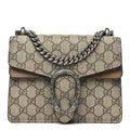 GG Supreme Monogram Mini Dionysus Shoulder Bag Taupe