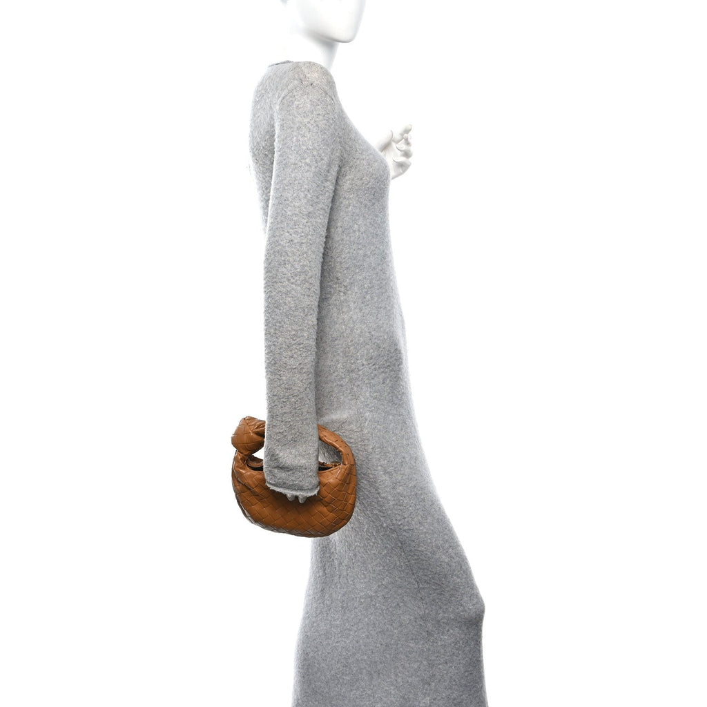 Nappa Intrecciato Mini Jodie Caramel