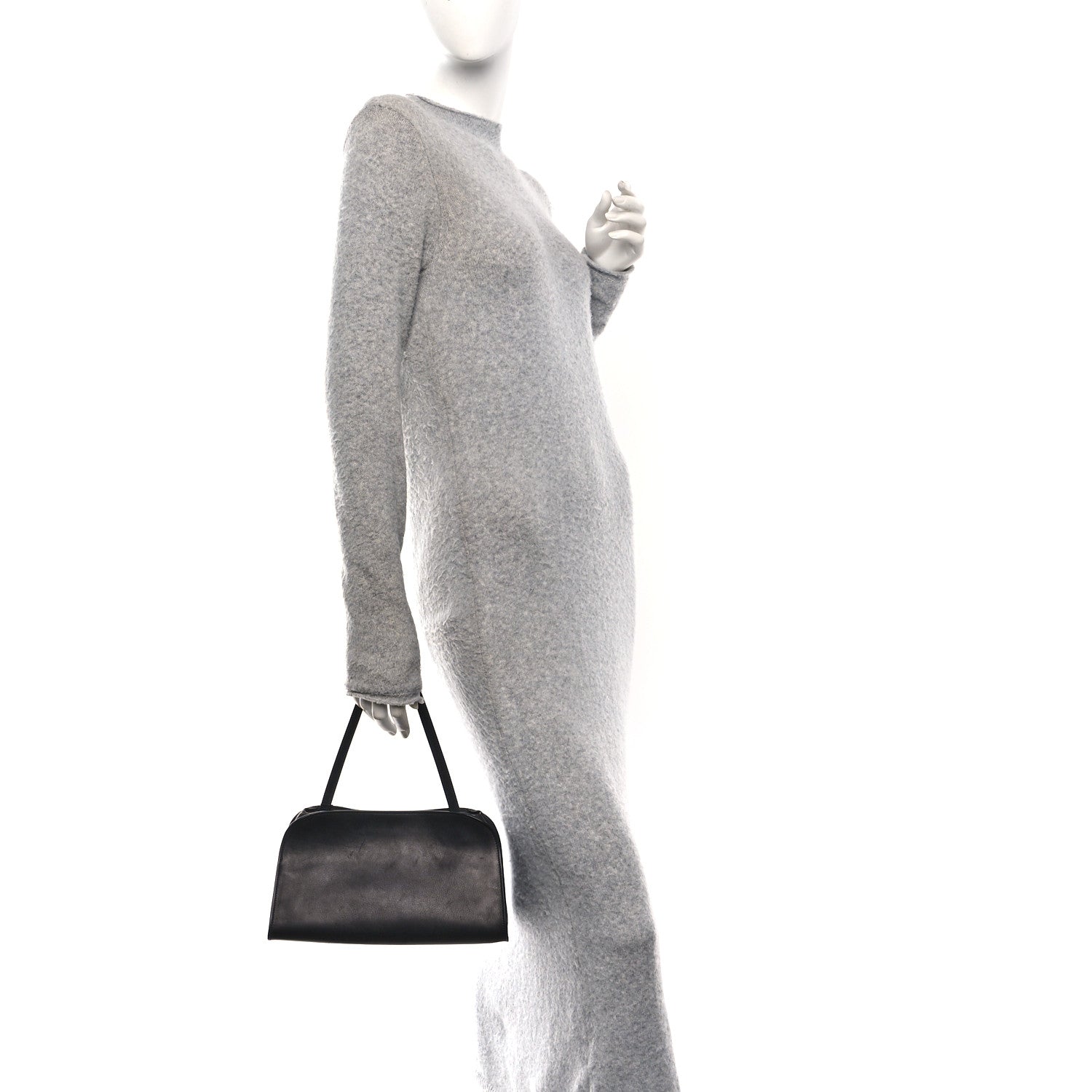 Smooth Calfskin Peggy Bag Black